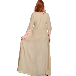 Middeleeuwse Onderjurk Silja Beige