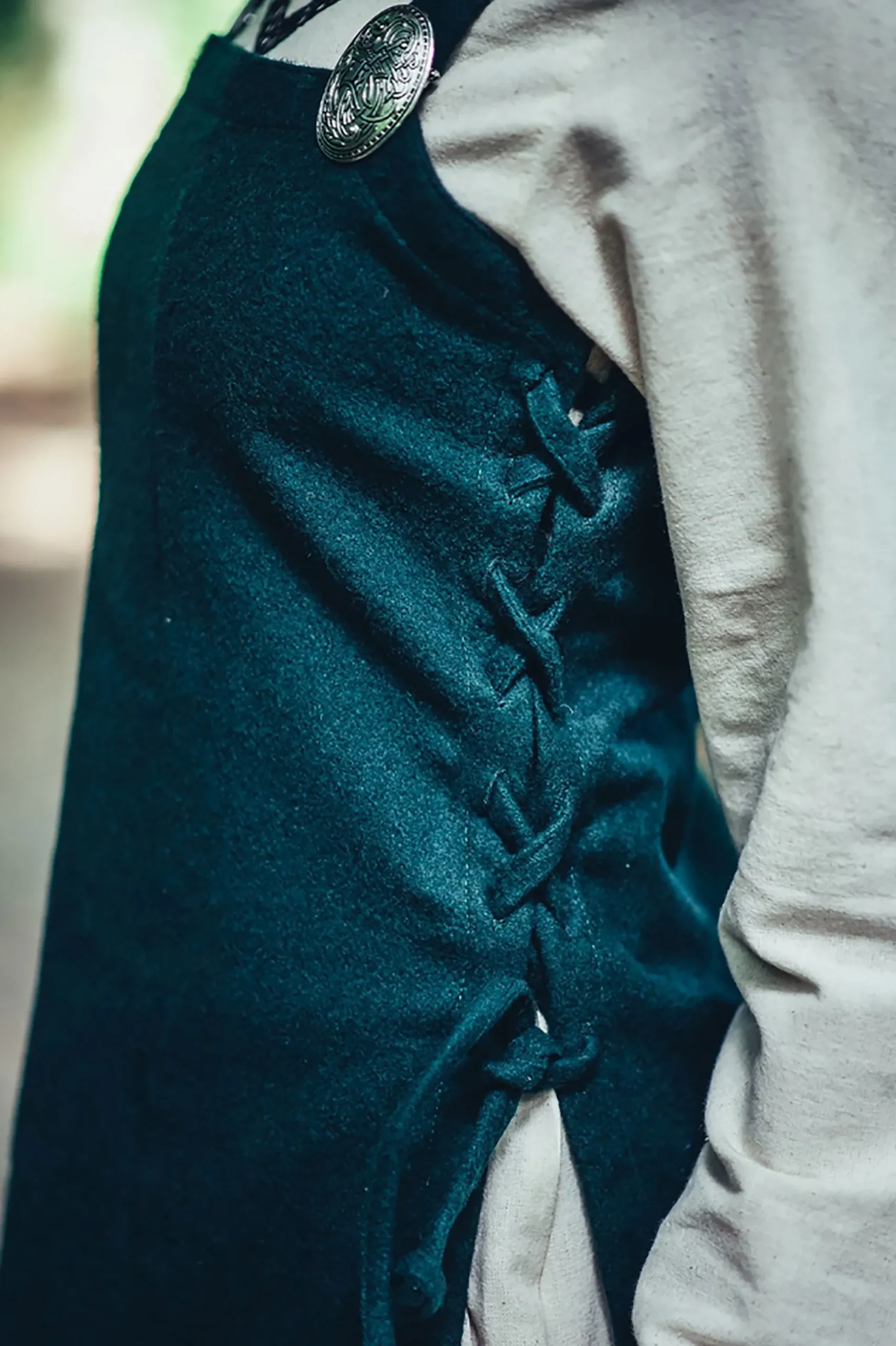 Middeleeuwse Overjurk Aila Groen