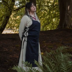 Middeleeuwse Overjurk Aleiga Zwart