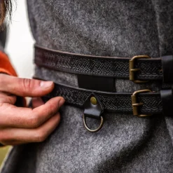Middeleeuwse riem Axel zwart