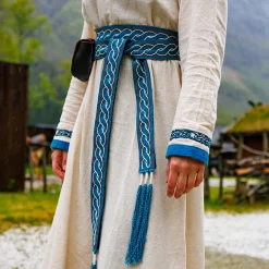 Middeleeuwse Riem Elina blauw