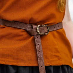 Middeleeuwse riem Merle bruin