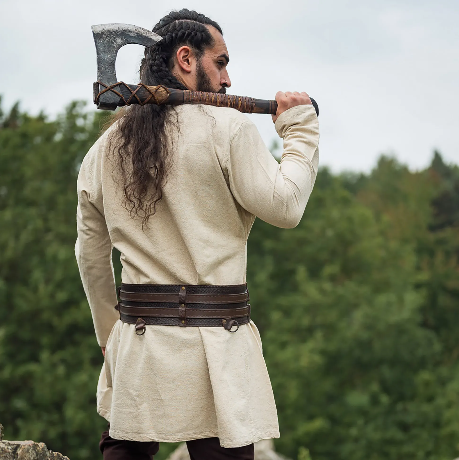 Middeleeuwse Tuniek Ragnar Beige