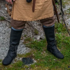 Middeleeuwse Vikinglaarzen met Veters