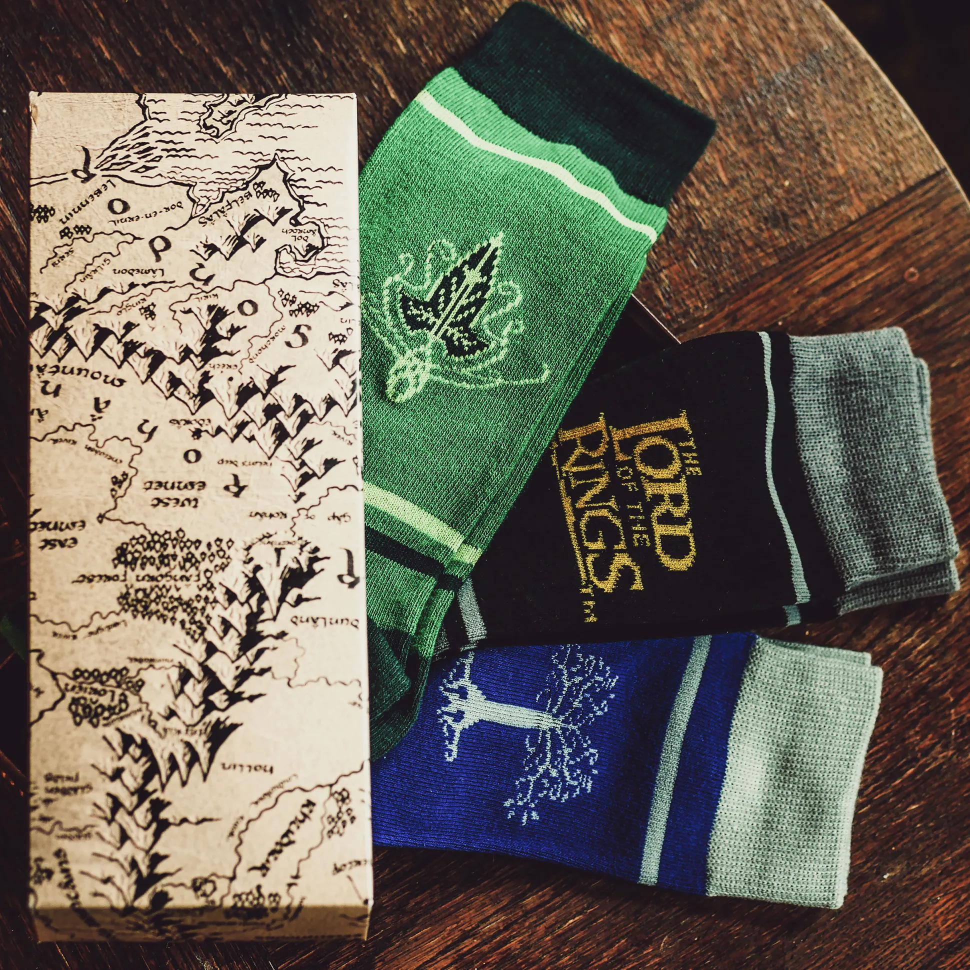 Midden-aarde Sokken 3-pack in Geschenkdoos - The Lord of the Rings