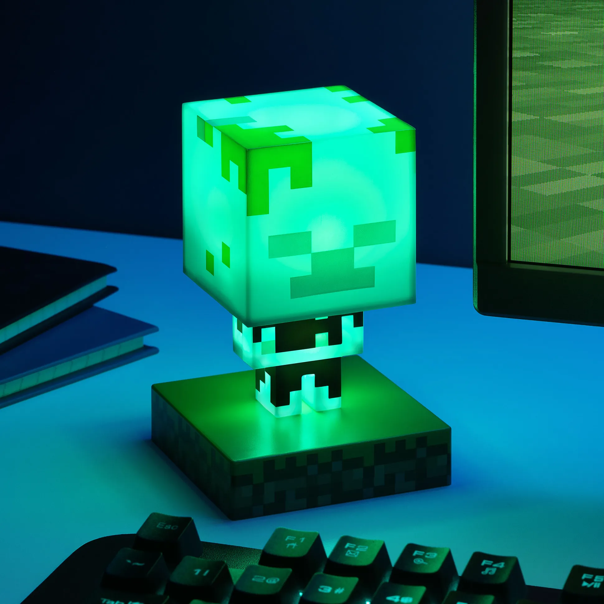 Minecraft - Verdronken Zombie 3D Tafellamp