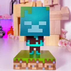 Minecraft - Verdronken Zombie 3D Tafellamp