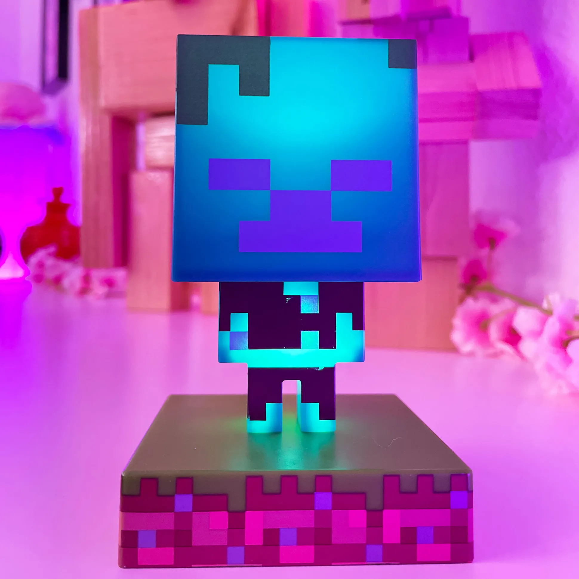 Minecraft - Verdronken Zombie 3D Tafellamp