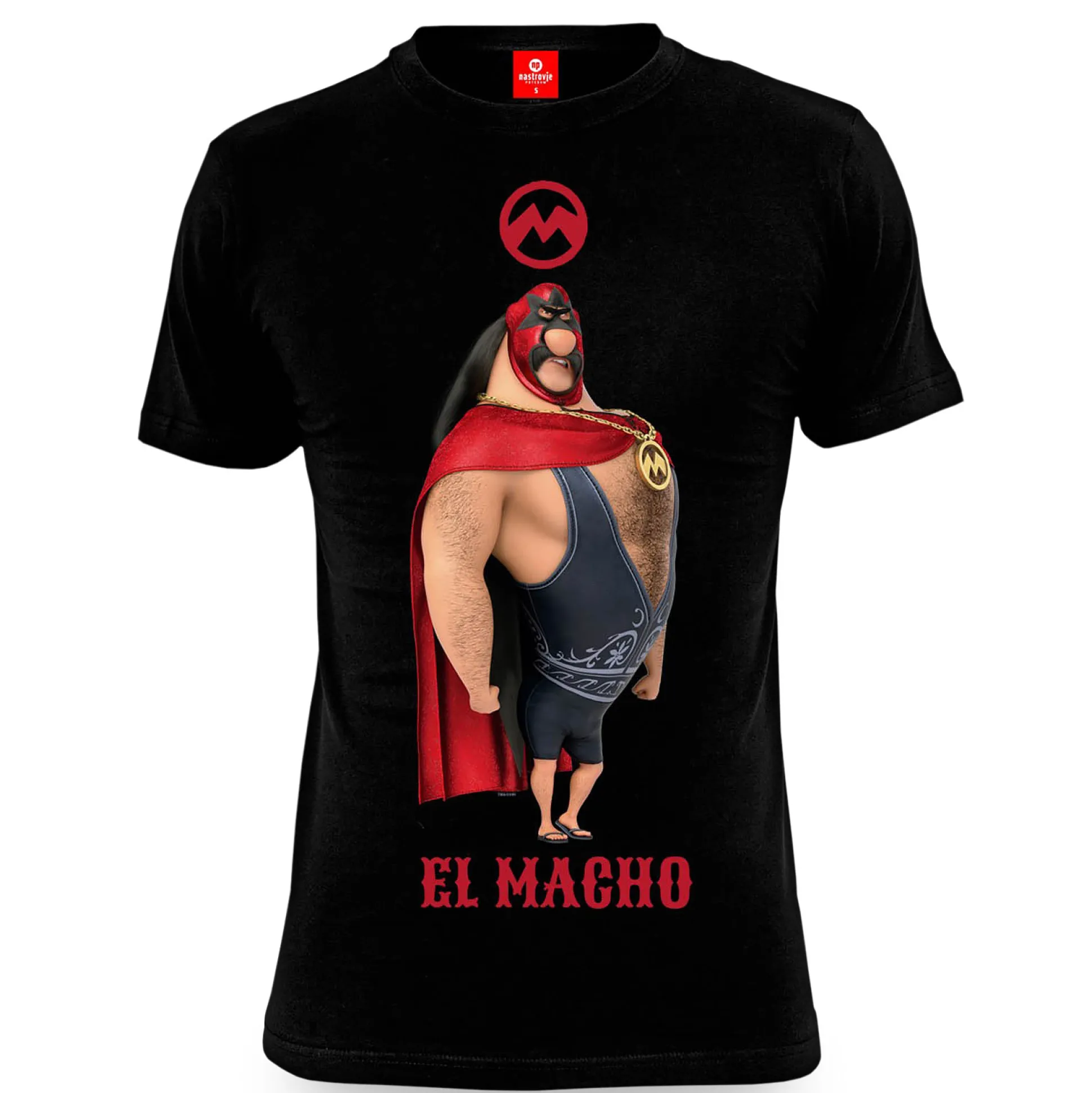 Minions - El Macho T-shirt zwart