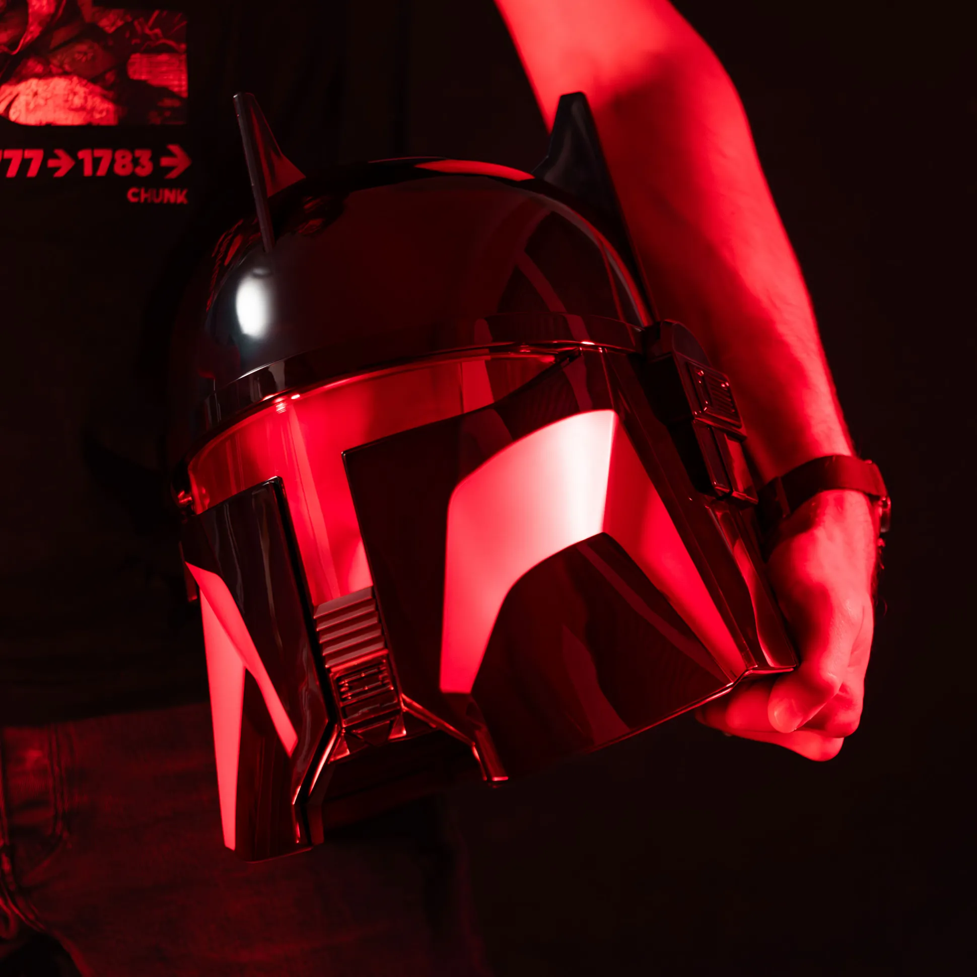 Moff Gideon Black Series Helm Replica met Licht - Star Wars