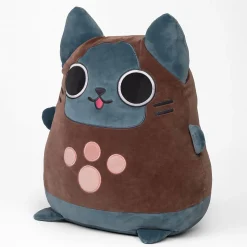 Monster Hunter - Palico Smoosh Oversized Pluchefiguur Chocoladeversie