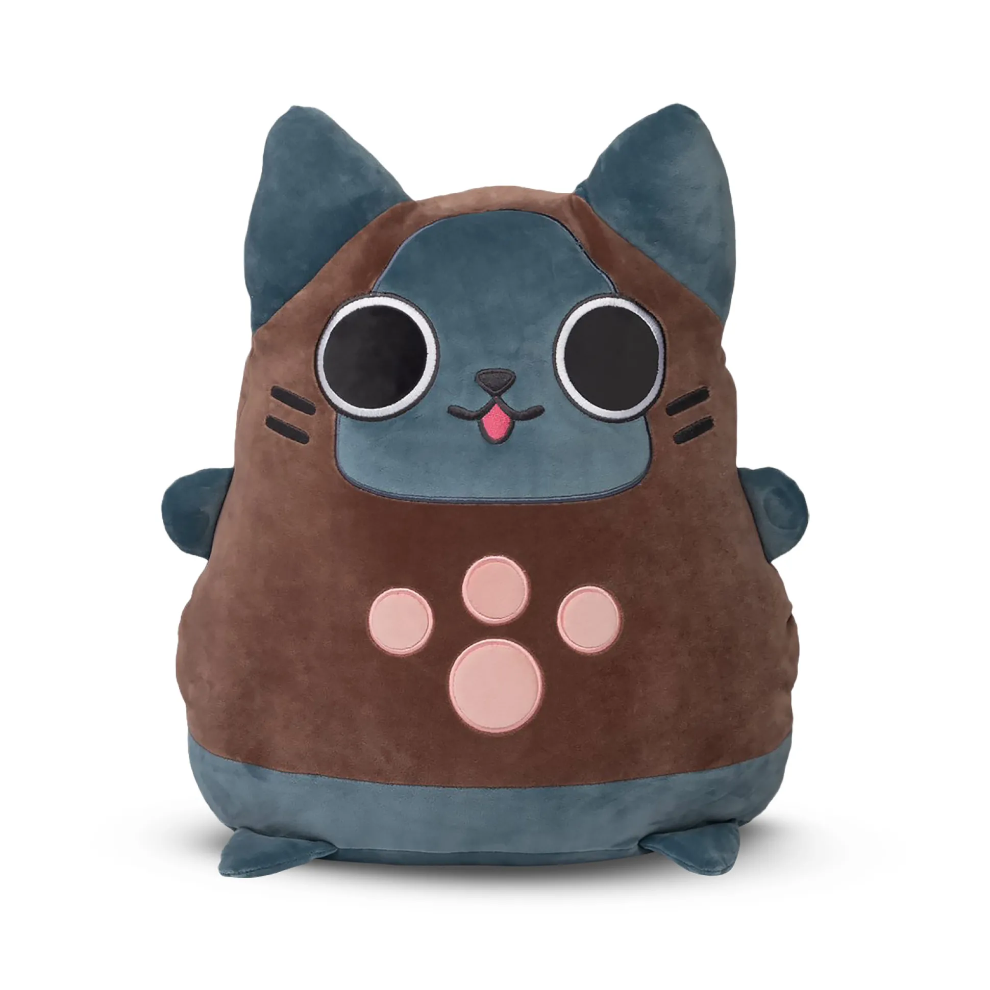 Monster Hunter - Palico Smoosh Pluche Knuffel Chocolade-versie