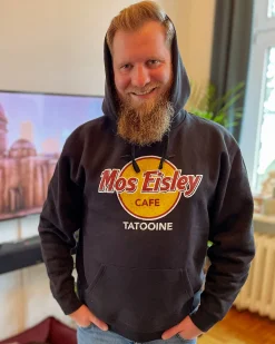 Mos Eisley Cafe hoodie voor Star Wars fans zwart