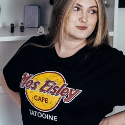 Mos Eisley Cafe T-Shirt voor Star Wars Fans Zwart