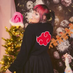 Naruto - Akatsuki Symbool Gebreide Trui