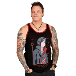 Naruto - Itachi Uchiha Tanktop zwart