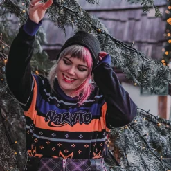 Naruto - Konoha Symbool Gebreide Trui