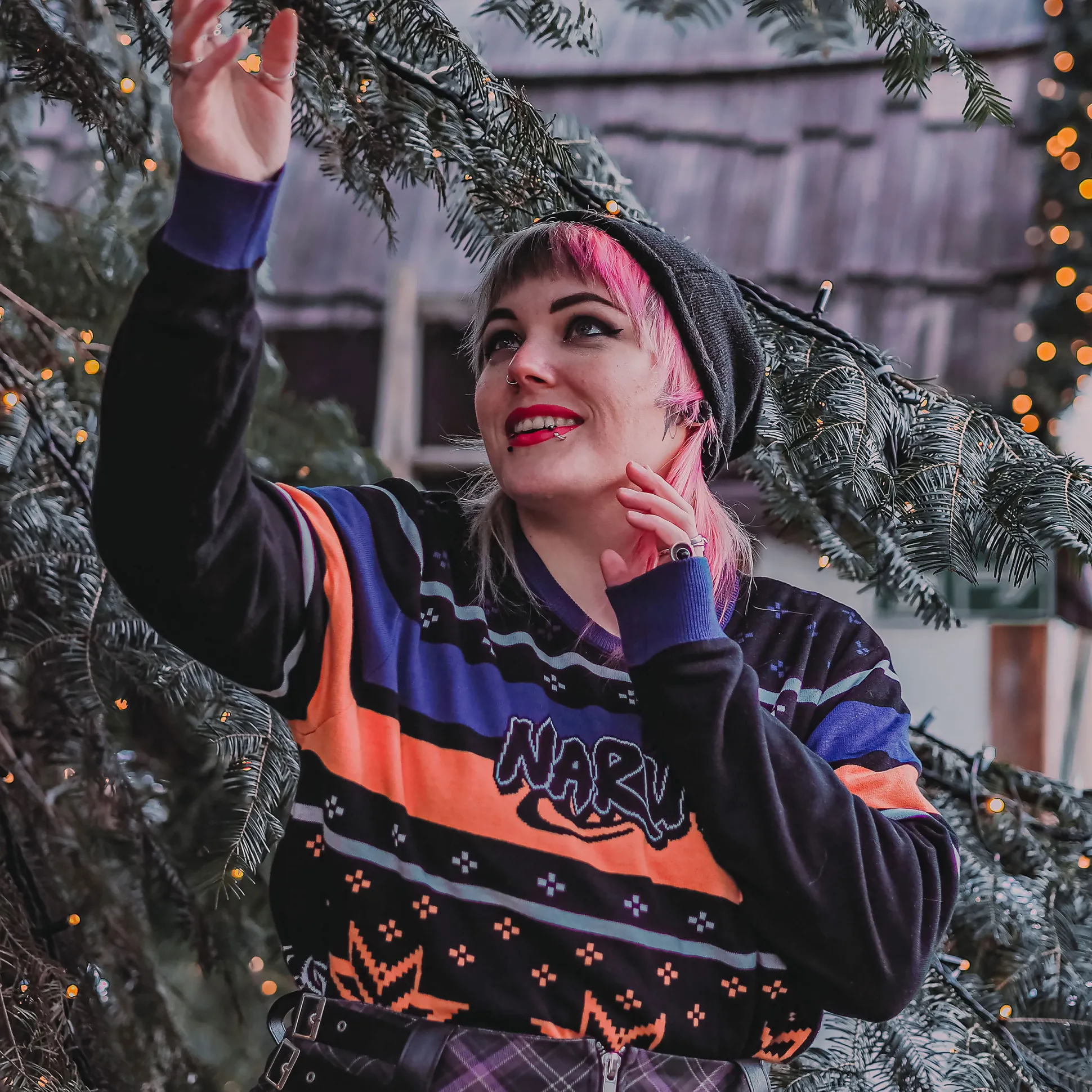 Naruto - Konoha Symbool Gebreide Trui