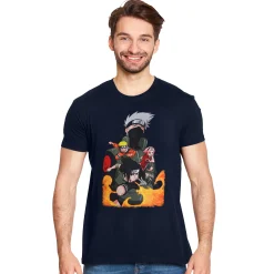 Naruto - Team 7 T-shirt blauw