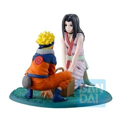 Naruto - The Land of Waves Naruto en Haku Ichibansho-figuur