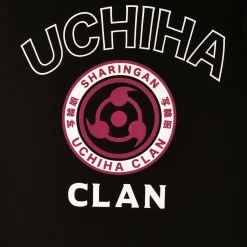 Naruto - Uchiha Clan T-Shirt zwart