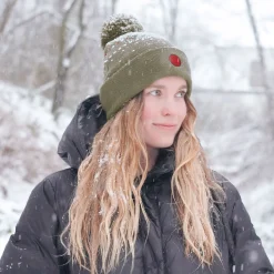 Naruto - Uzushiogakure Symbool Pom Pom Muts Groen