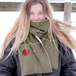 Naruto - Uzushiogakure Symbool Sjaal Groen