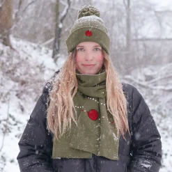 Naruto - Uzushiogakure Symbool Sjaal Groen