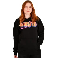 Naruto Oversize Hoodie Zwart