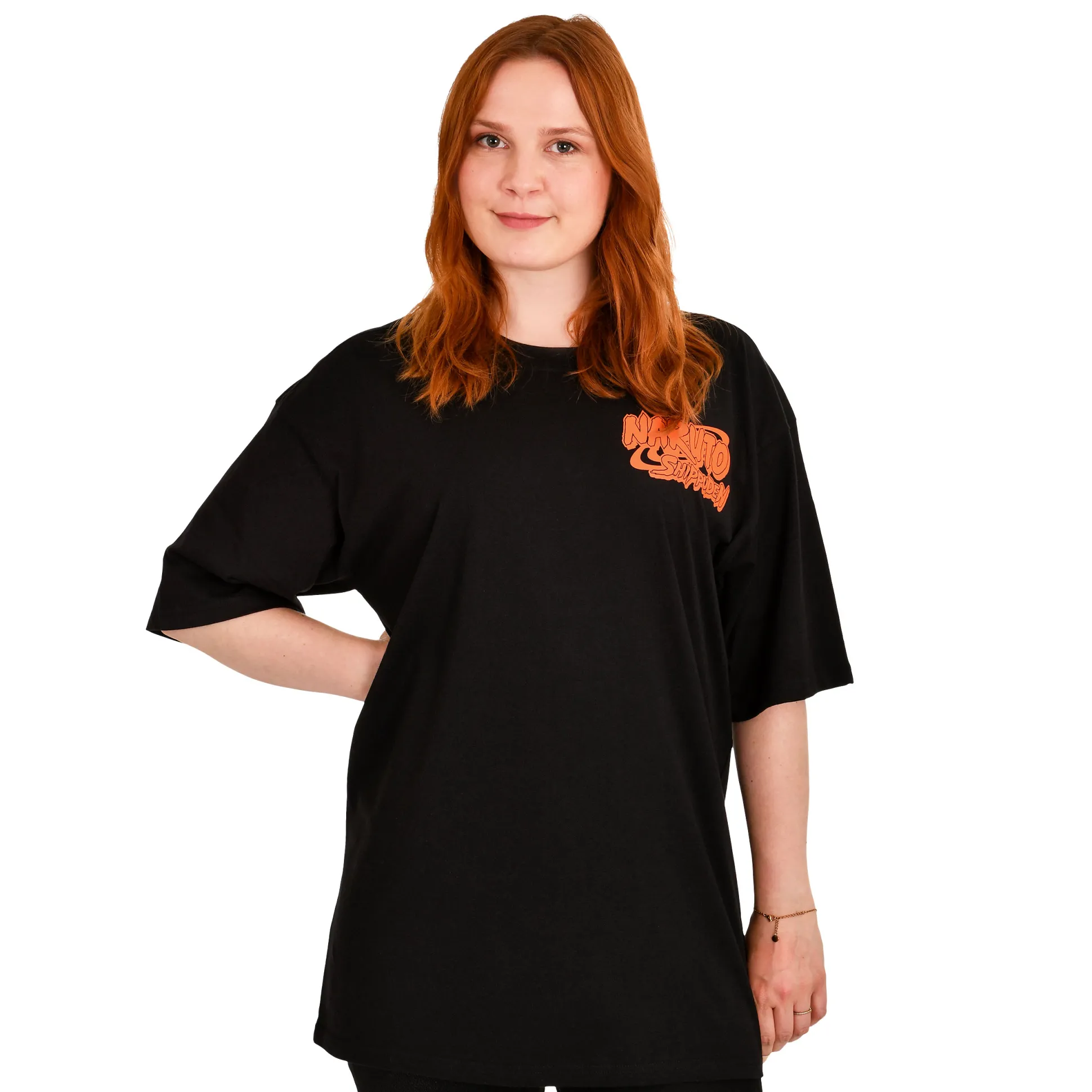 Naruto Shippuden - Groep Oversize T-shirt zwart