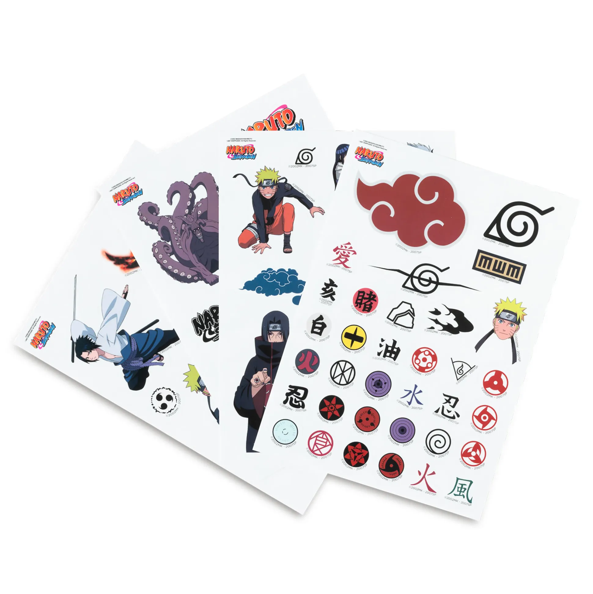 Naruto Shippuden - Herbruikbare Sticker