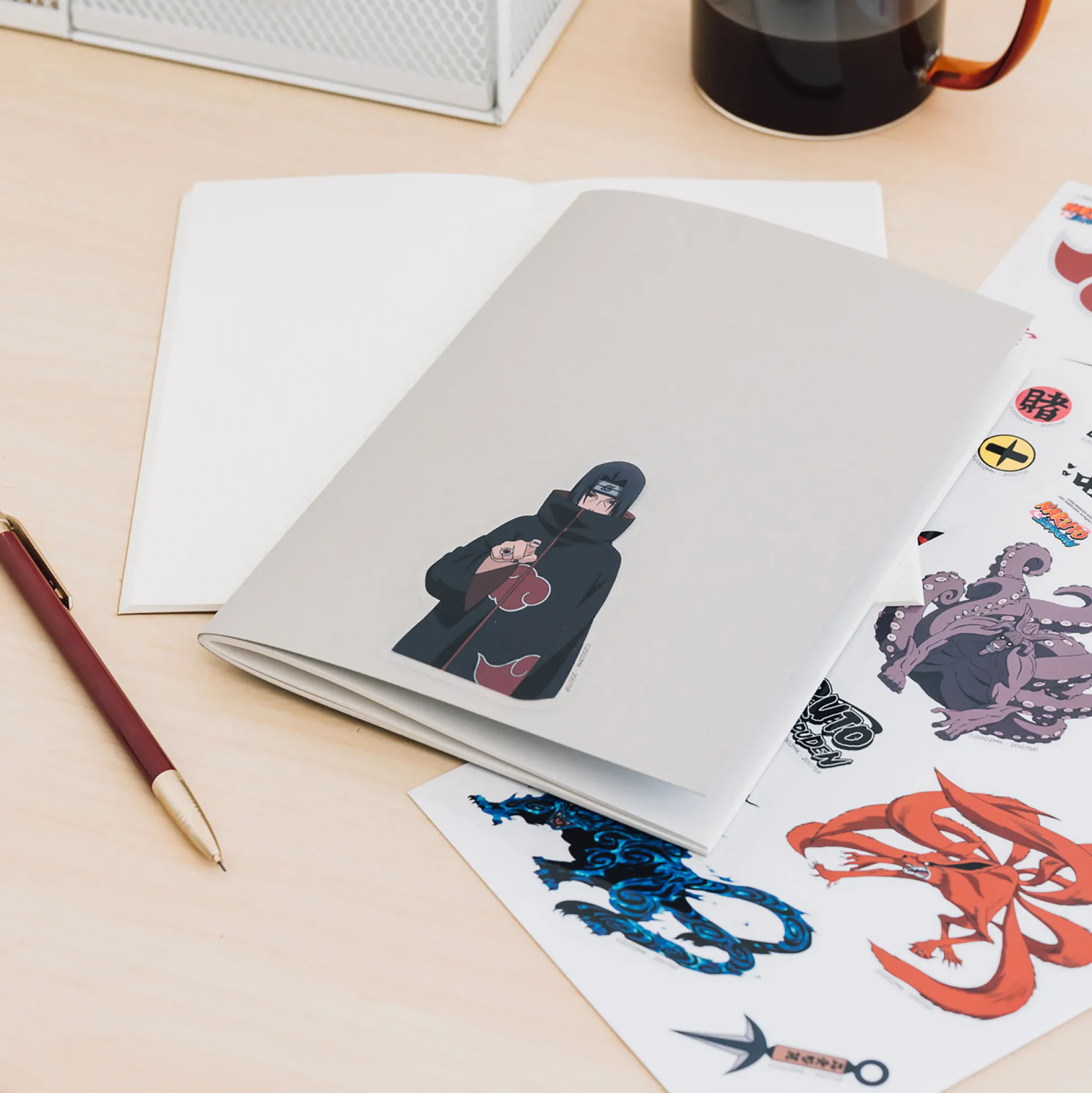 Naruto Shippuden - Herbruikbare Sticker