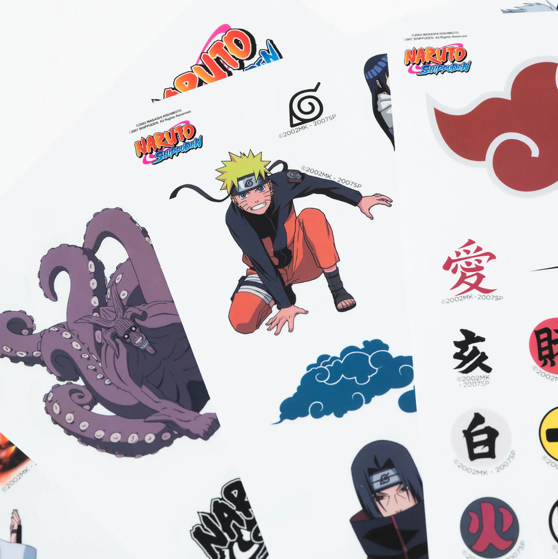 Naruto Shippuden - Herbruikbare Sticker