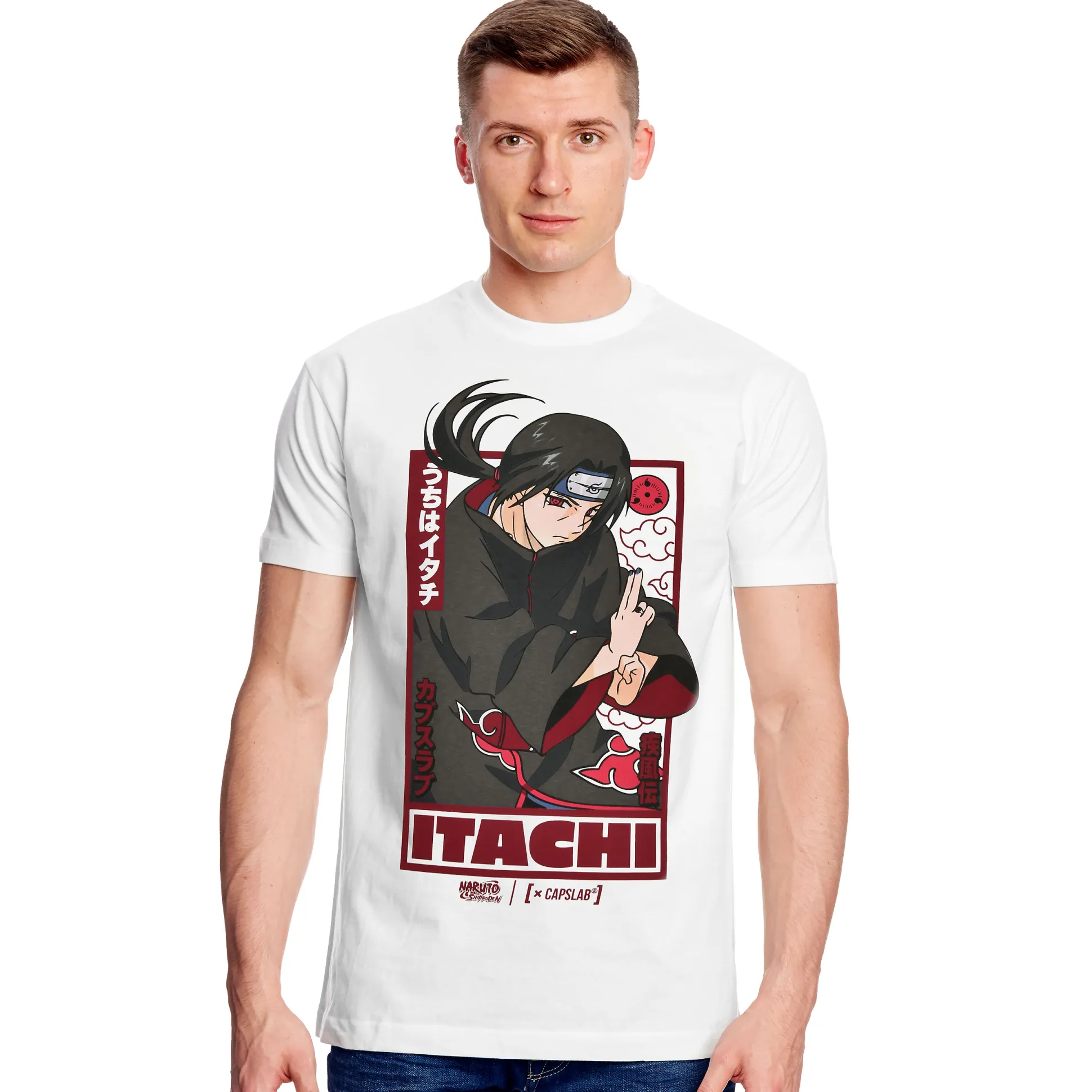 Naruto Shippuden - Itachi T-Shirt Wit