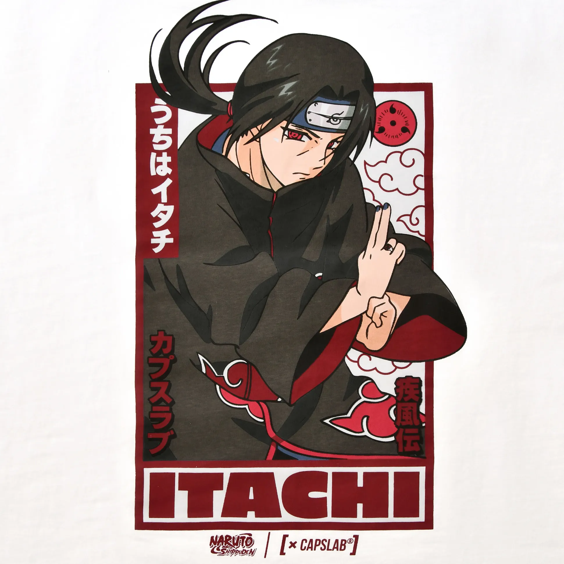 Naruto Shippuden - Itachi T-Shirt Wit