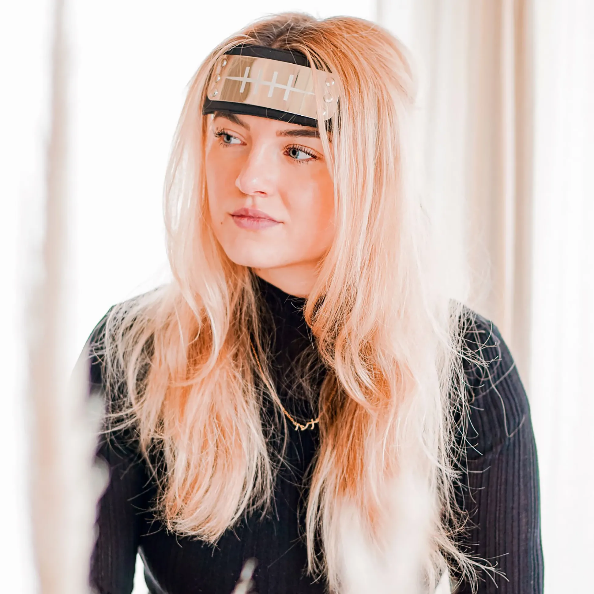 Naruto Shippuden - Pijn Symbool Hoofdband Zwart