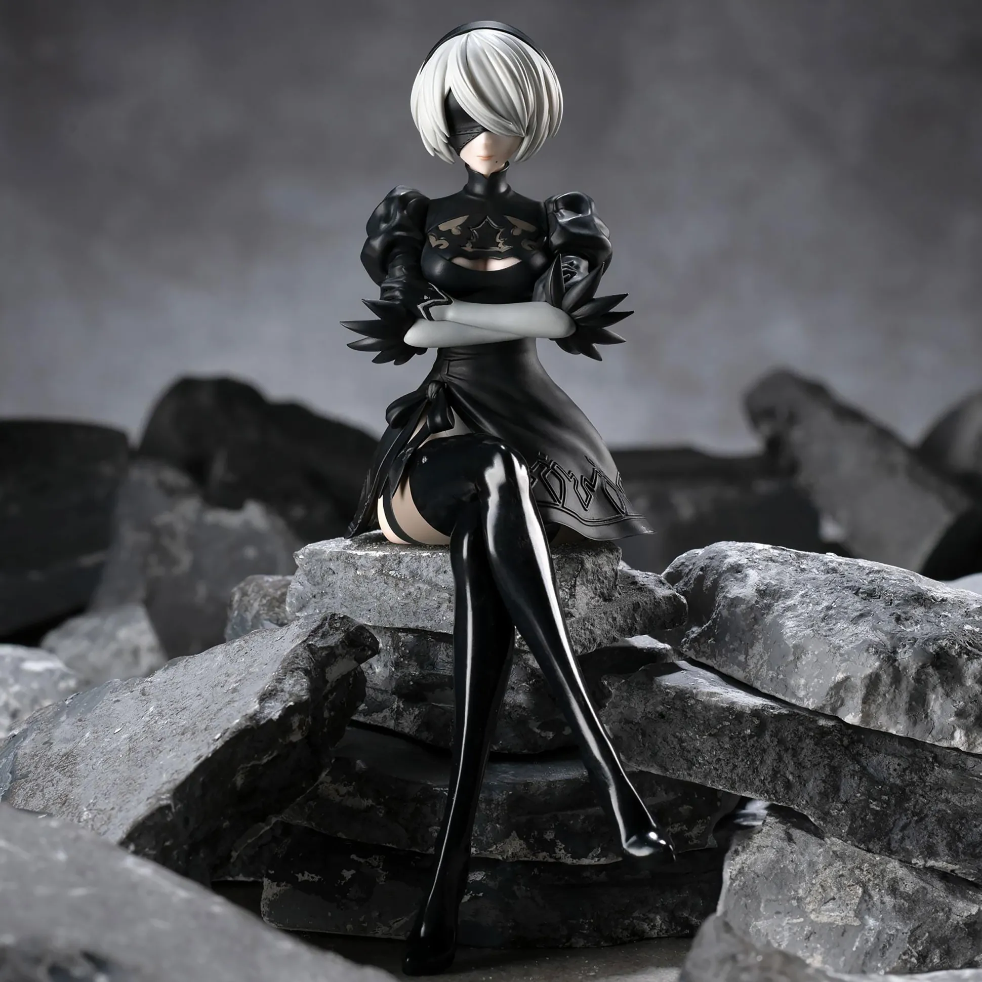 NieR:Automata - 2B Ver1.1a PM Perching Figuur