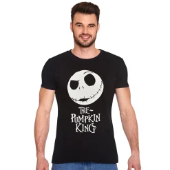 Nightmare Before Christmas - The Pumpkin King T-Shirt zwart