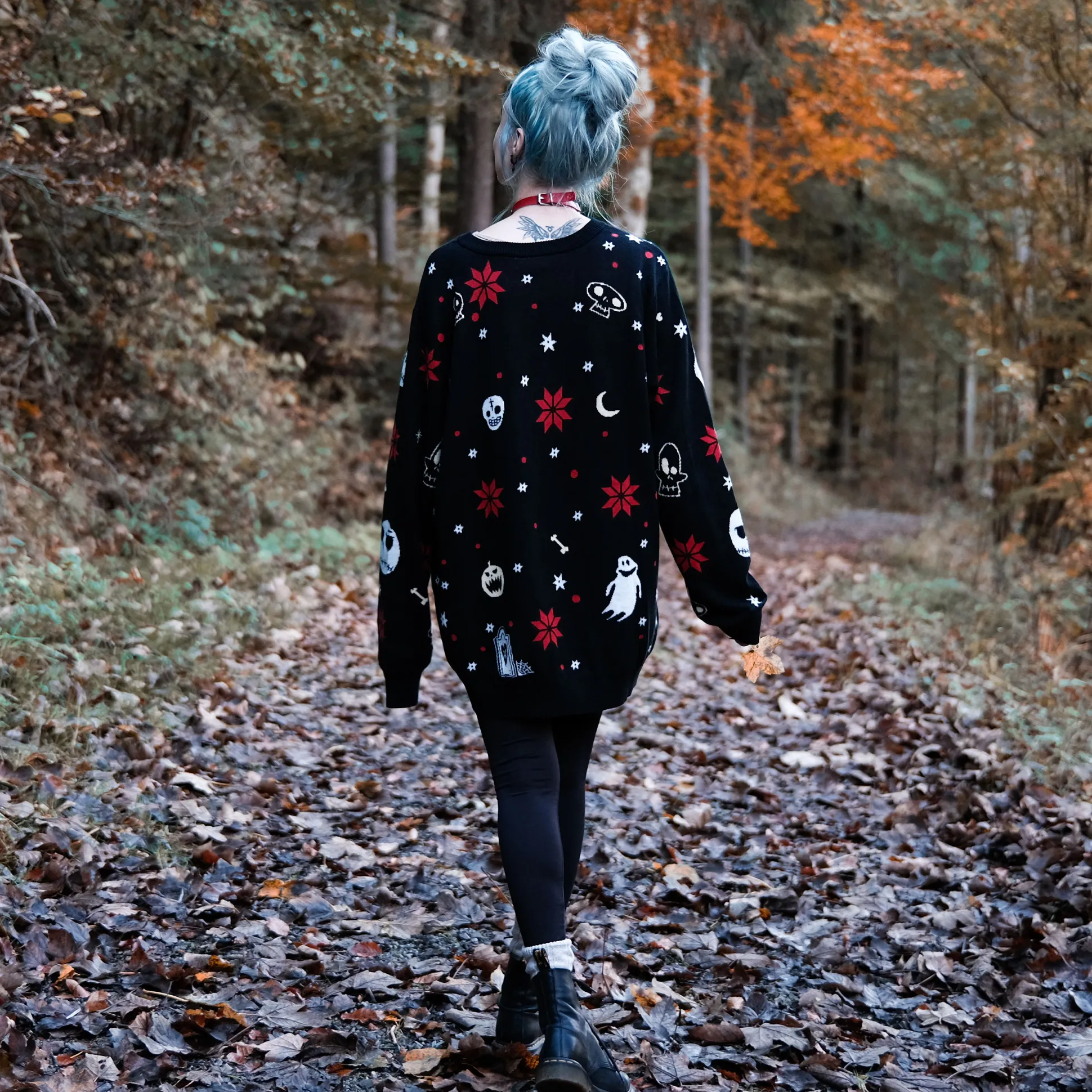 Nightmare Before Christmas - Jack Skellington Gebreide Trui