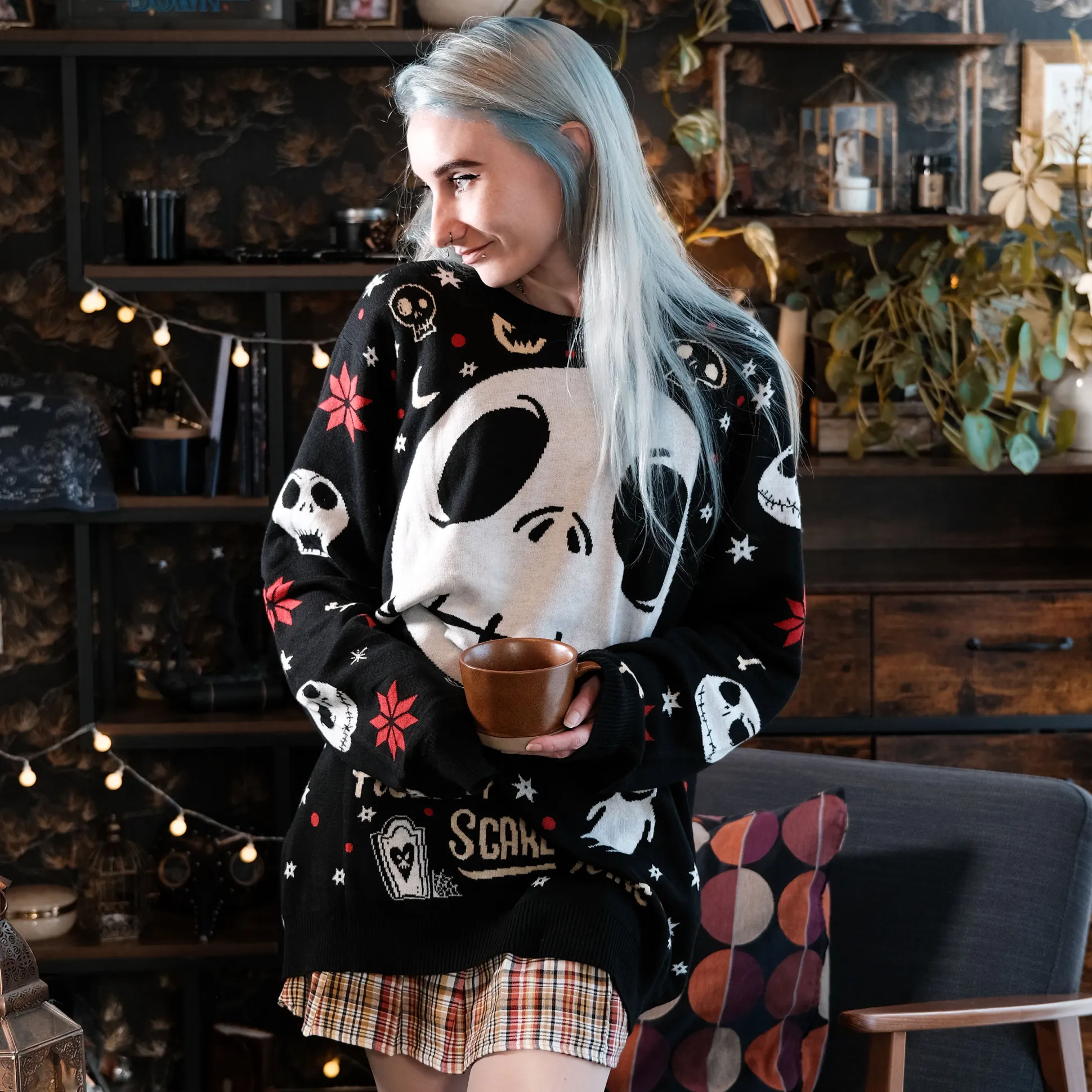 Nightmare Before Christmas - Jack Skellington Gebreide Trui