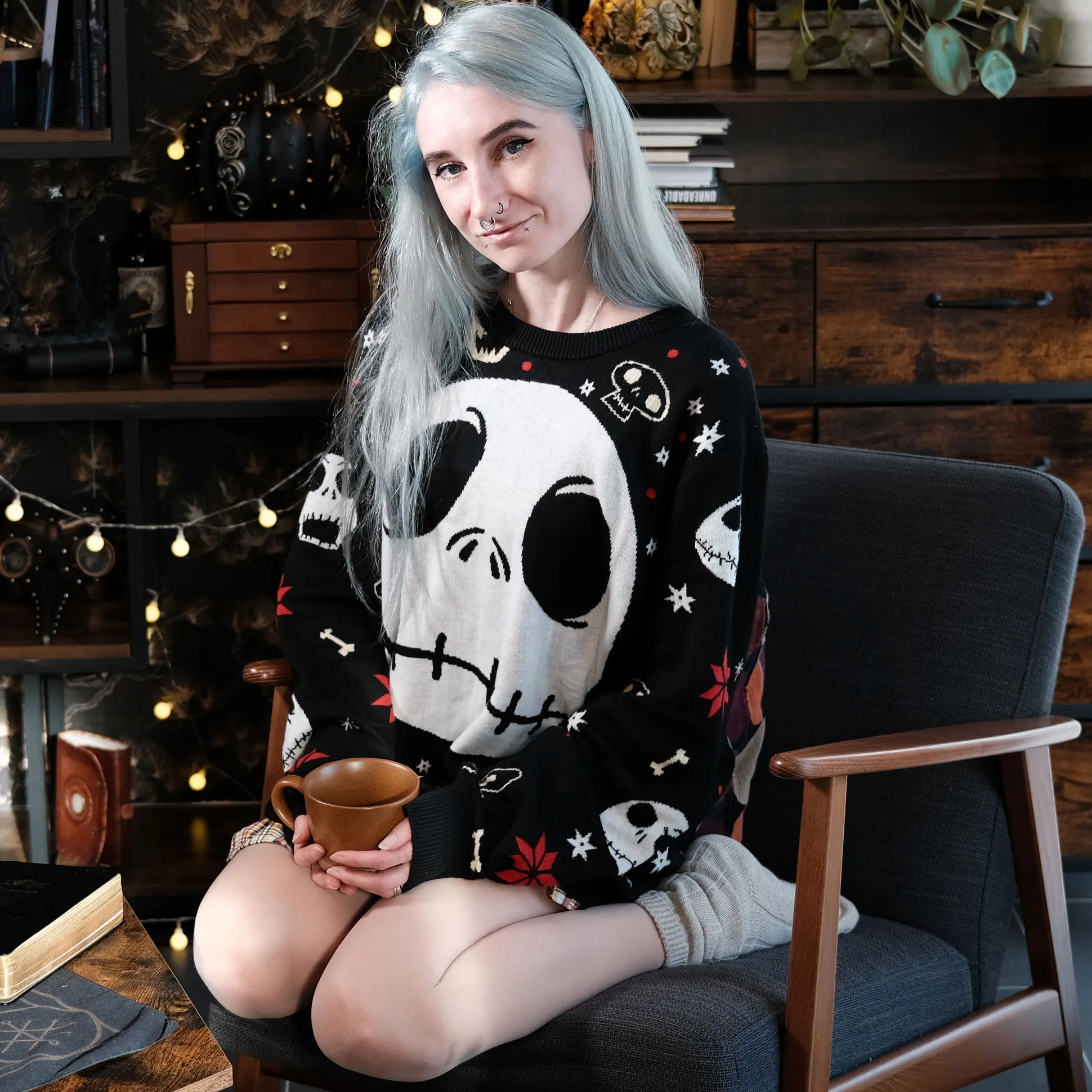 Nightmare Before Christmas - Jack Skellington Gebreide Trui