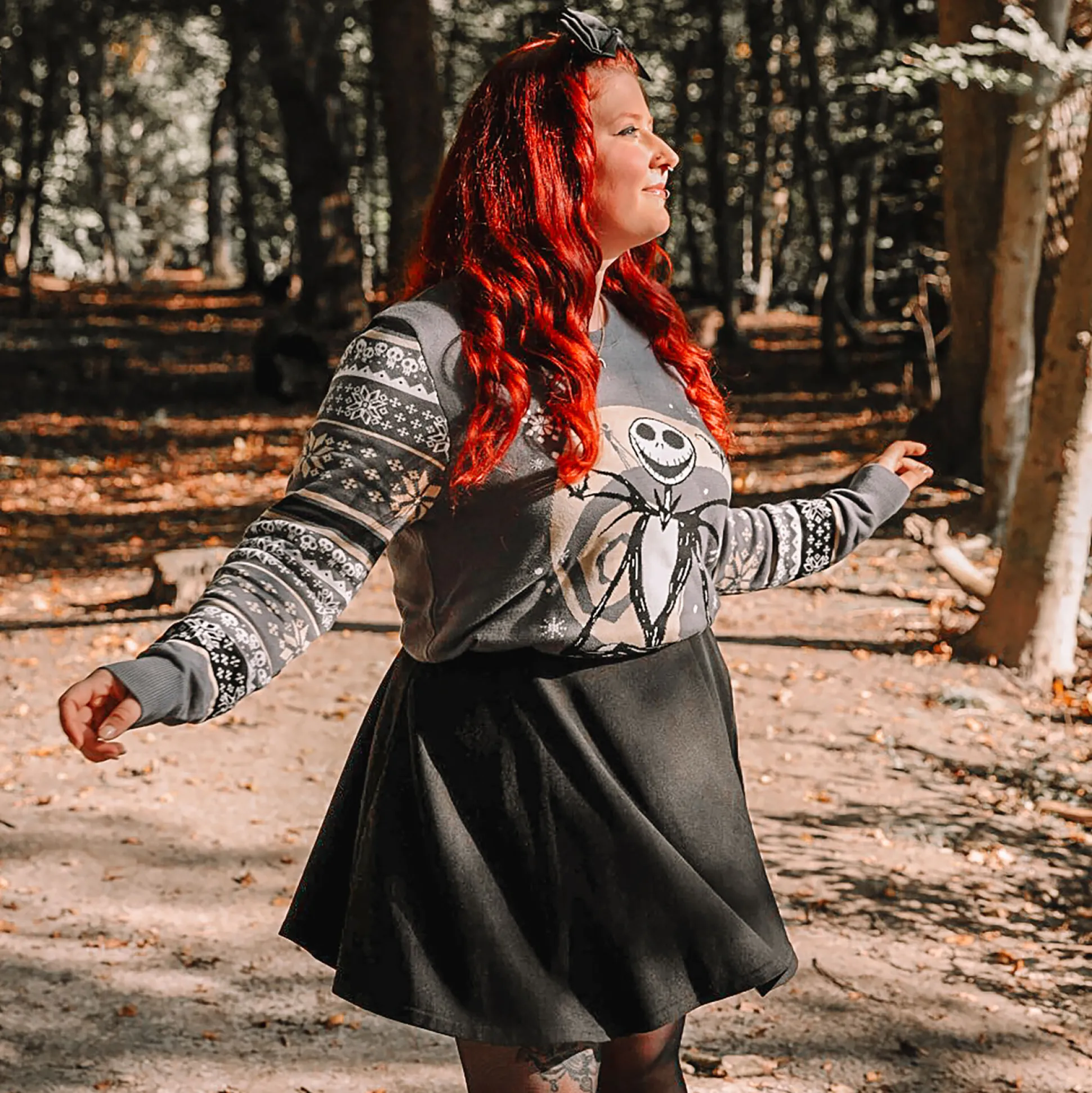 Nightmare Before Christmas - Jack Gebreide Trui