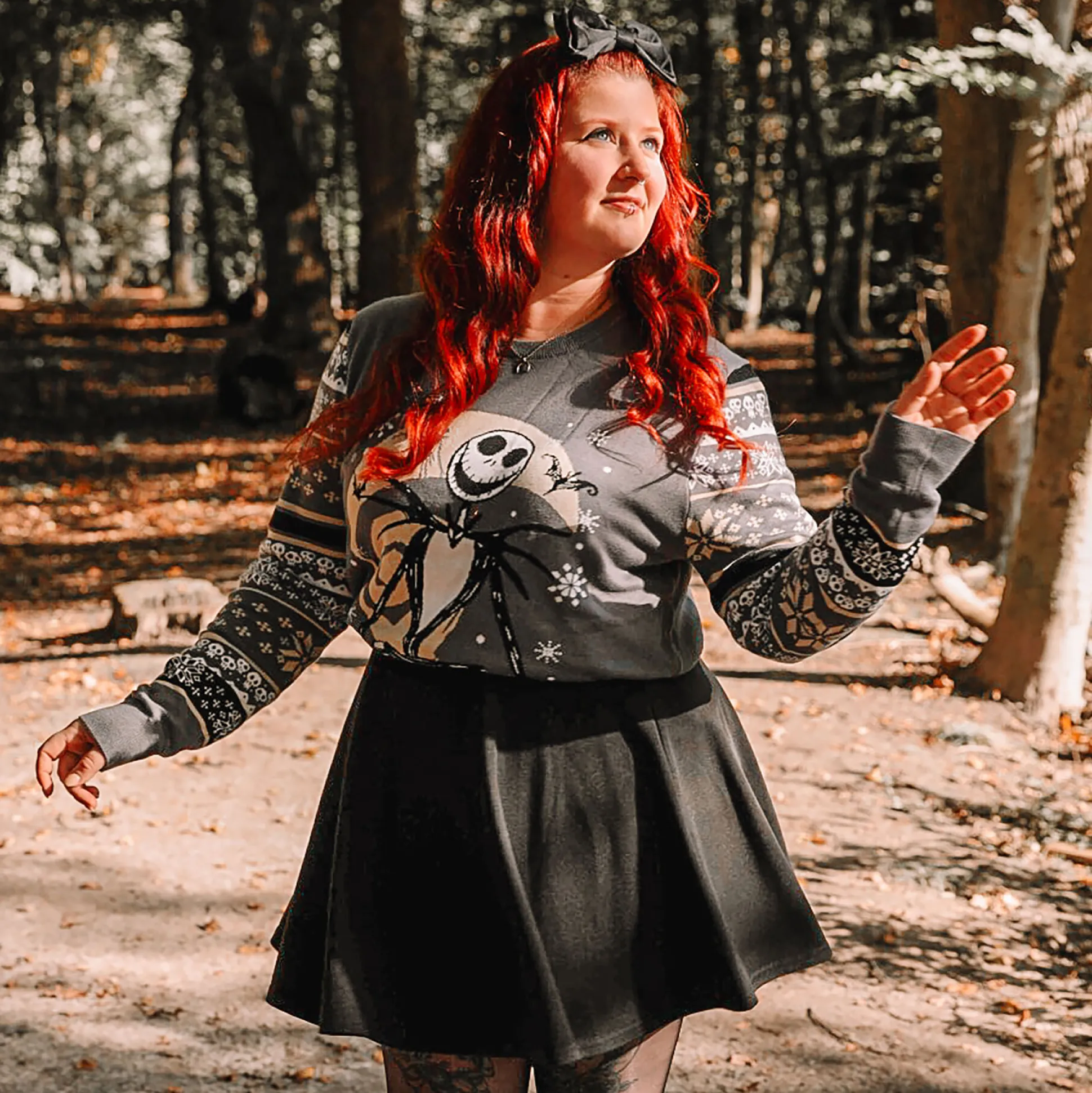 Nightmare Before Christmas - Jack Gebreide Trui