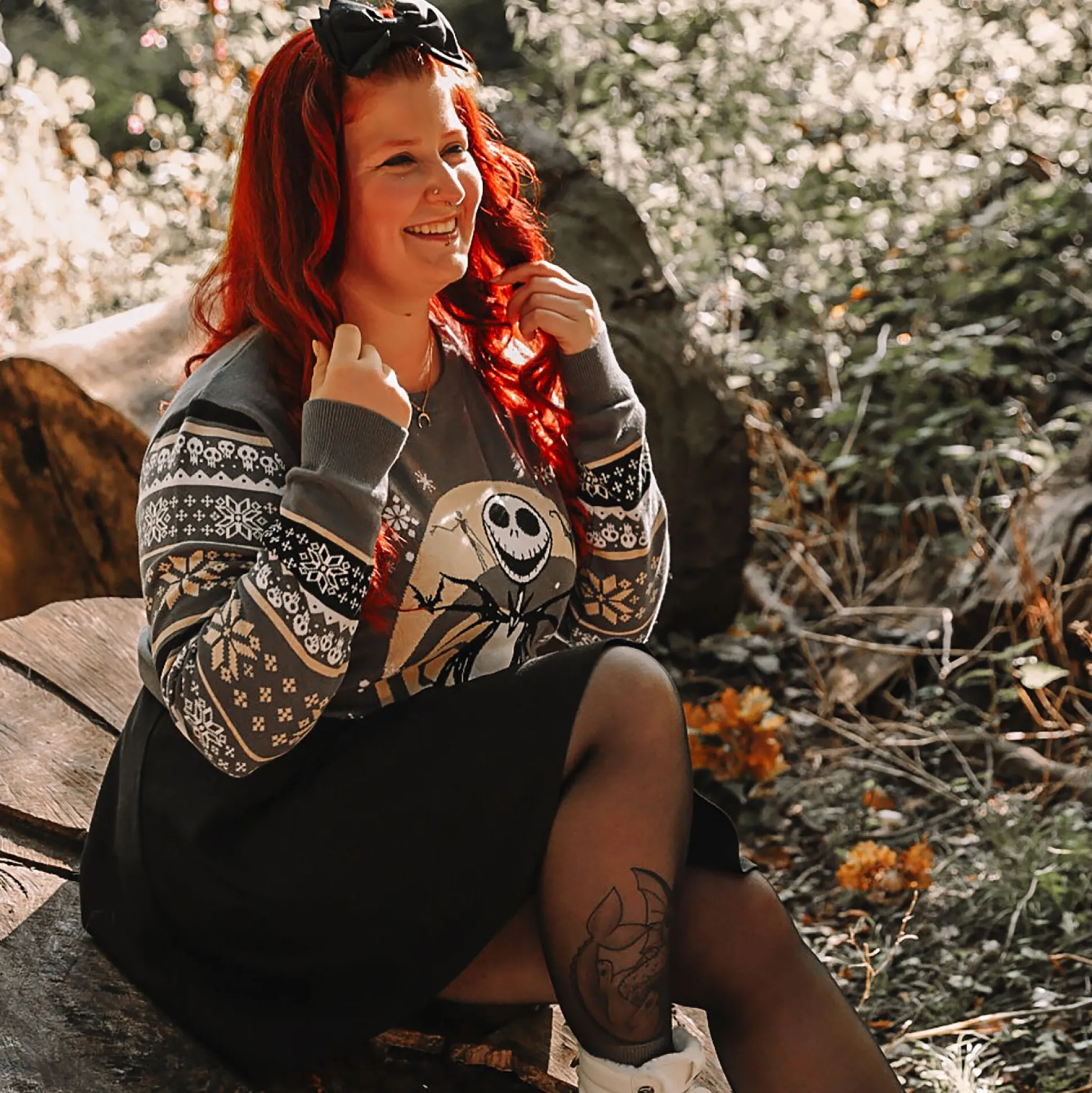 Nightmare Before Christmas - Jack Gebreide Trui