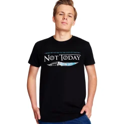 Not Today T-Shirt voor Game of Thrones Fans Zwart