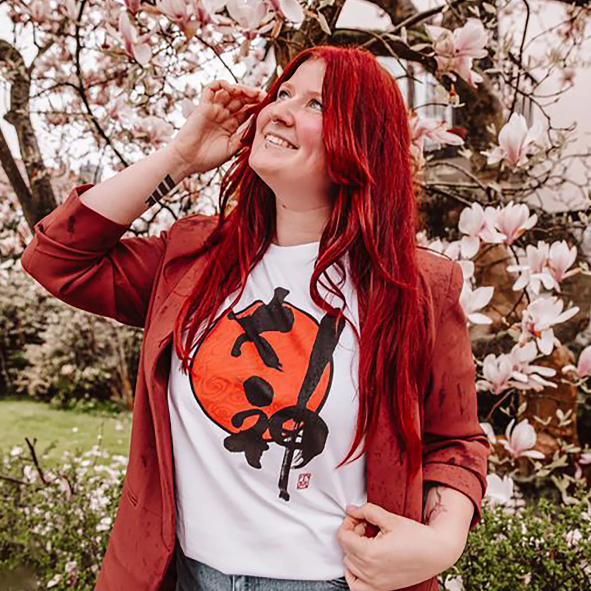 Okami - Logo T-shirt wit