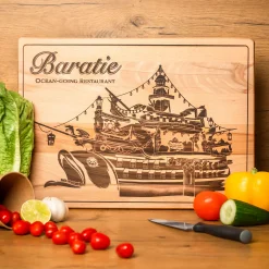One Piece - Baratie Snijplank Beuken