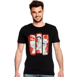 One Piece - Crew T-Shirt zwart