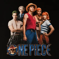 One Piece - Crew T-Shirt Zwart