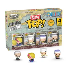 One Piece - Funko Bitty Pop 4-delige figuurset Serie 3